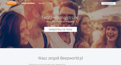 Desktop Screenshot of beepworld.pl