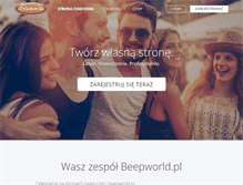 Tablet Screenshot of beepworld.pl