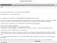 Tablet Screenshot of diventarericchi.beepworld.it