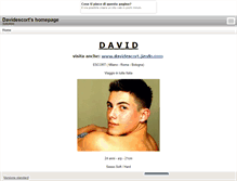 Tablet Screenshot of davidescort.beepworld.it