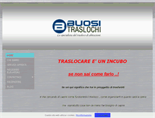 Tablet Screenshot of buosi-traslochi.beepworld.it