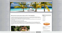 Desktop Screenshot of ilgiardinodelsole.beepworld.it