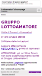 Mobile Screenshot of lottoamatori.beepworld.it