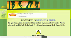 Desktop Screenshot of mercato-divise.beepworld.it