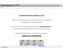 Tablet Screenshot of iprofumati.beepworld.it