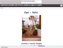 Tablet Screenshot of animali-felici.beepworld.it