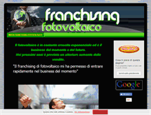 Tablet Screenshot of franchising-fotovoltaico.beepworld.it