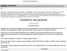 Tablet Screenshot of federicaselvaggini.beepworld.it