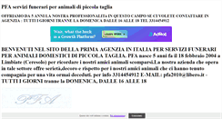 Desktop Screenshot of pfa.beepworld.it