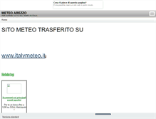Tablet Screenshot of meteoarezzo.beepworld.it