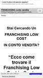 Mobile Screenshot of franchisingcontovendita.beepworld.it