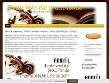 Tablet Screenshot of concorsotantevoci.beepworld.it