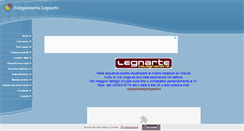 Desktop Screenshot of falegnamerialegnarte.beepworld.it