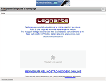 Tablet Screenshot of falegnamerialegnarte.beepworld.it