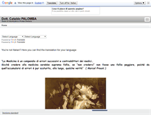 Tablet Screenshot of dottorcataldopalomba.beepworld.it