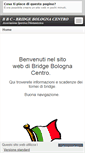 Mobile Screenshot of bridgebolognacentro.beepworld.it