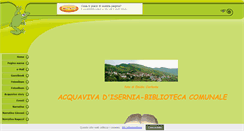 Desktop Screenshot of bibliocomunale.beepworld.it