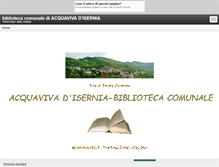 Tablet Screenshot of bibliocomunale.beepworld.it