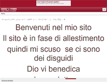 Tablet Screenshot of mimmobale.beepworld.it
