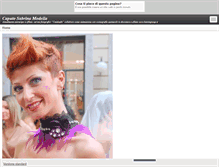 Tablet Screenshot of caputosabrinamodella.beepworld.it