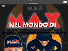 Tablet Screenshot of maxpezzali.beepworld.it