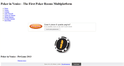 Desktop Screenshot of pokerinvenice.beepworld.it