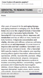 Mobile Screenshot of gerovital.beepworld.it