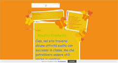 Desktop Screenshot of maestraelisabetta.beepworld.it