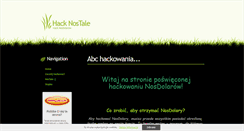 Desktop Screenshot of hack-nostale.beepworld.pl