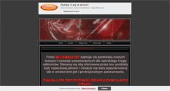 Desktop Screenshot of megamaszyny.beepworld.pl