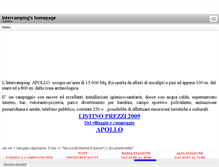 Tablet Screenshot of intercamping.beepworld.it