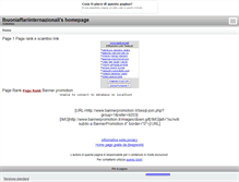 Tablet Screenshot of ibuoniaffariinternazionali.beepworld.it